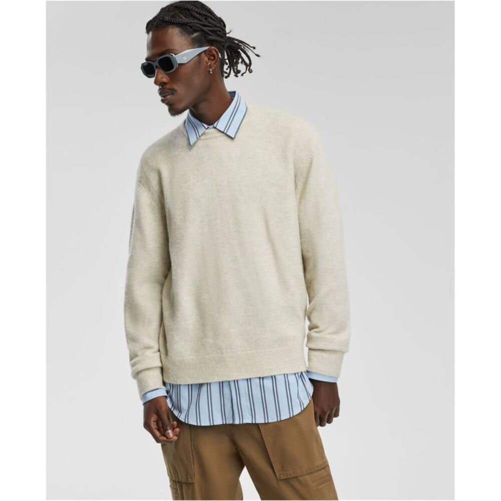 Mode Of One Mens Relaxed-Fit Cozy Pullover Sweater, NWT